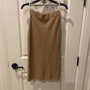 Babaton Wool Pencil Skirt - Size S